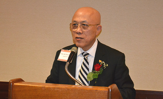 FMR CFO of US Dept. of Laber, Hon. Mok gave Keynote Speech